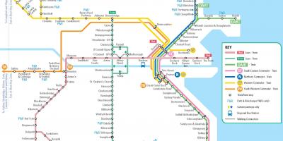 Metro Dublin kaart