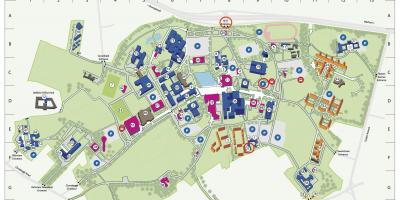 Dublini high school campus kaart
